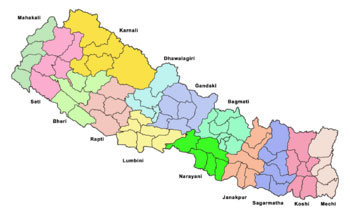 Nepal Map